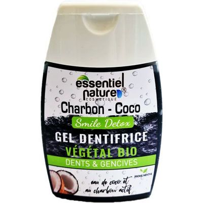 GEL DENTIFRICE BIO EAU DE COCO & CHARBON