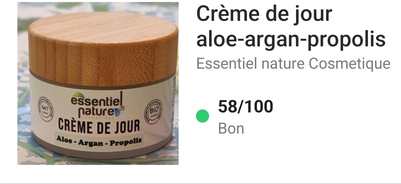 Crème hydratante & anti-rides BIO ALOE VERA + ARGAN + PROPOLIS