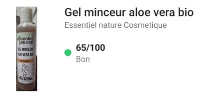 Straffendes Anti-Cellulite-Gel mit Bio-Aloe Vera