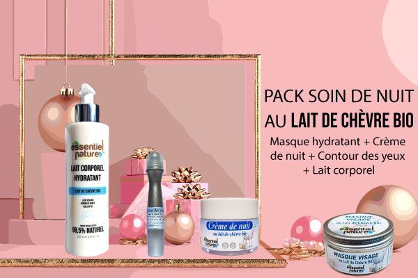 Coffret de Noël – Soin au Lait de Chèvre Coffret de Noël – Soin au Lait de Chèvre