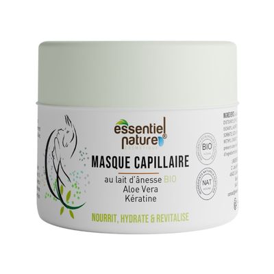 Masque capillaire au Lait d’ânesse Bio - Pour des cheveux doux, forts et sublimés