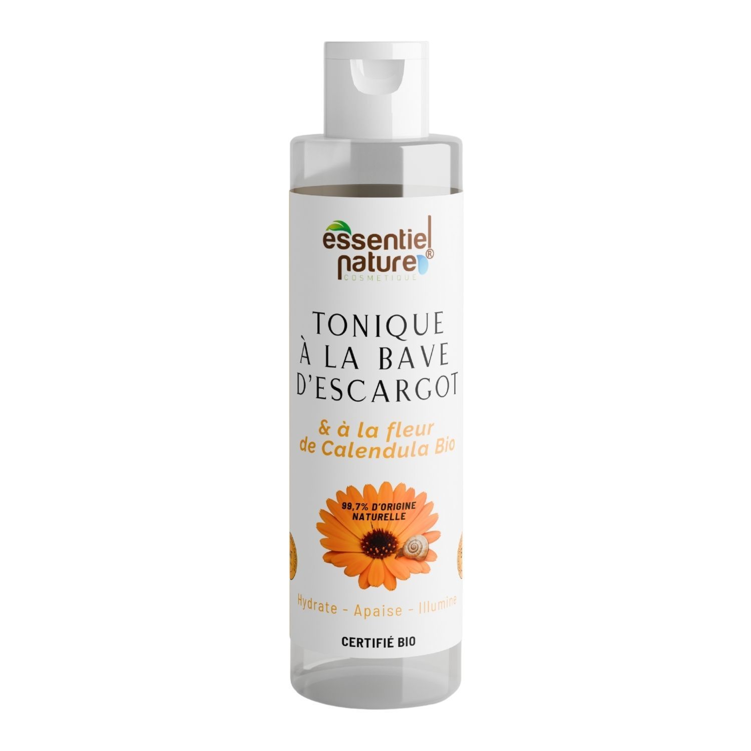 Tonique à la bave d'escargot & à la fleur de calendula bio