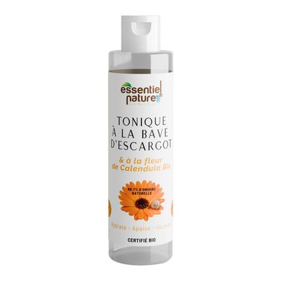 Tonique à la bave d'escargot & à la fleur de calendula bio
