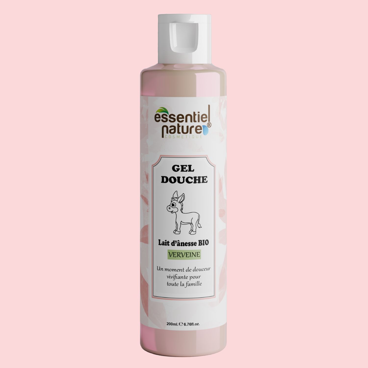 Duschgel mit Bio-Eselsmilch - Verbena