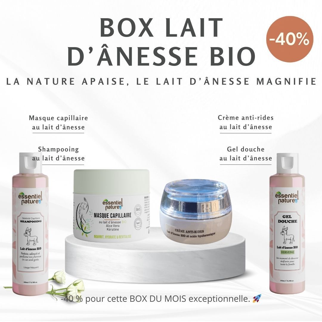 Box Sérénité & Jeunesse au Lait d’Ânesse Bio