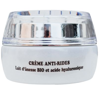 Crème Anti-Rides Bio au Lait d'Ânesse Bio