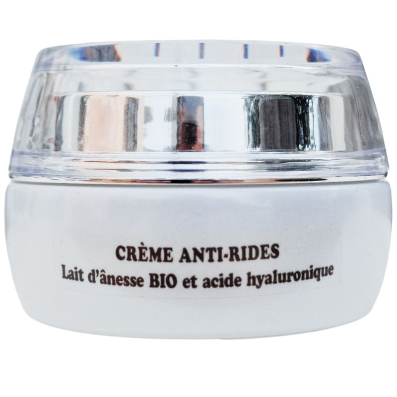 Crème Anti-Rides Bio au Lait d'Ânesse Bio