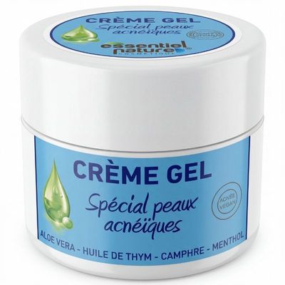 Crème-Gel Aloe Vera - Spécial Peaux Grasses