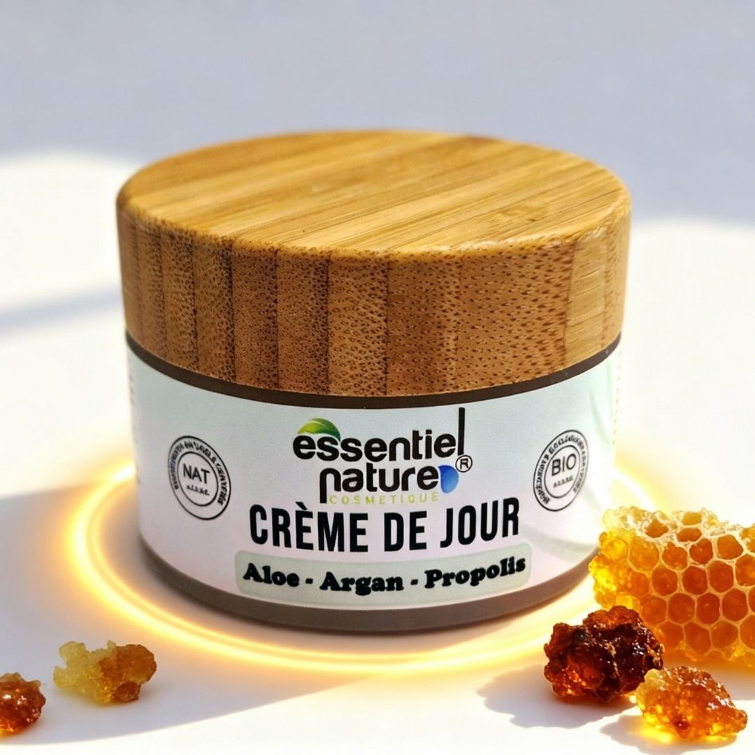 Crème hydratante & anti-rides BIO ALOE VERA + ARGAN + PROPOLIS