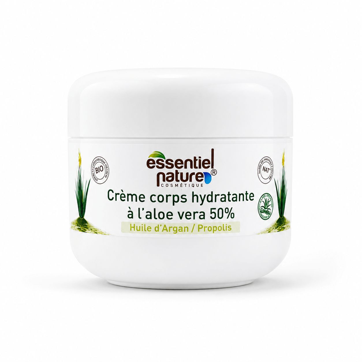 Crème Hydratante Corps BIO – Aloe Vera, Argan & Propolis