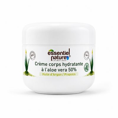 Crème Hydratante Corps BIO – Aloe Vera, Argan & Propolis