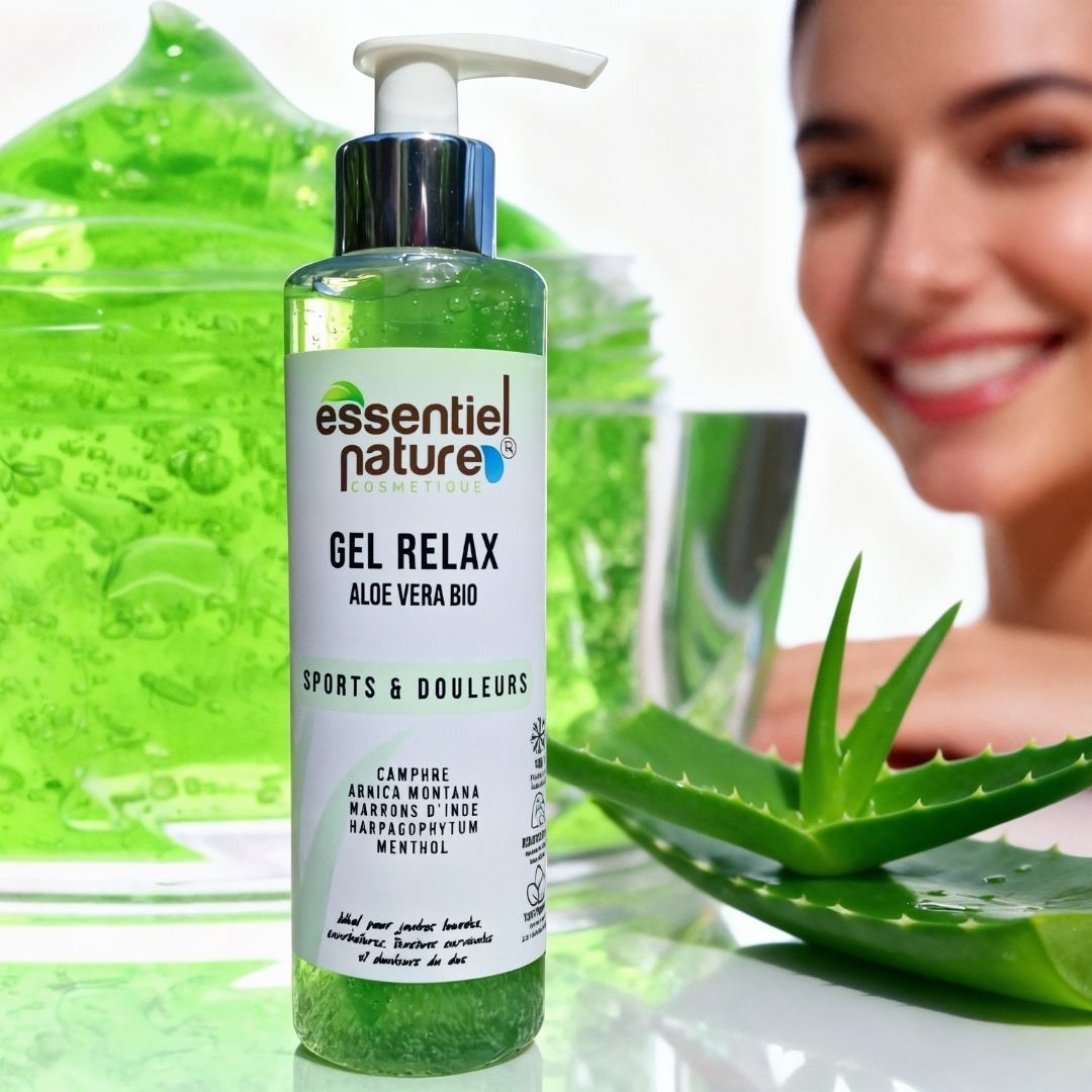 Gel Relax Aloe Vera  Fracheur, Confort & Dtente