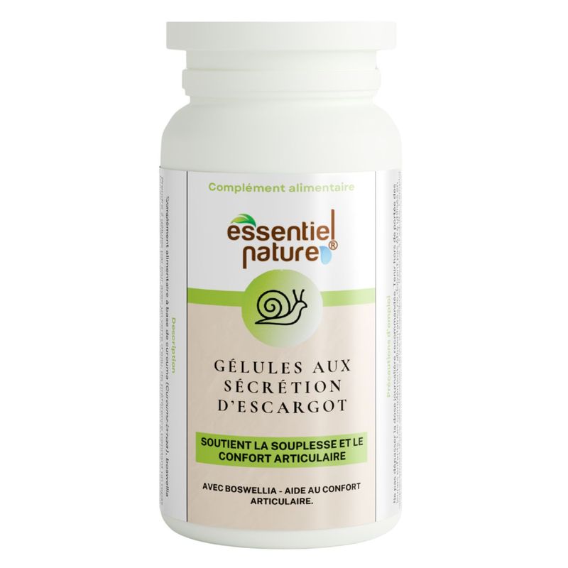 Gélules sécrétion d’escargot Gélules sécrétion d’escargot