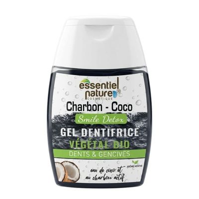 Gel Dentifrice BIO au Charbon & Eau de Coco