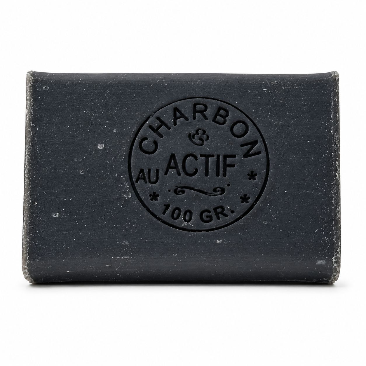 Savon au charbon actif