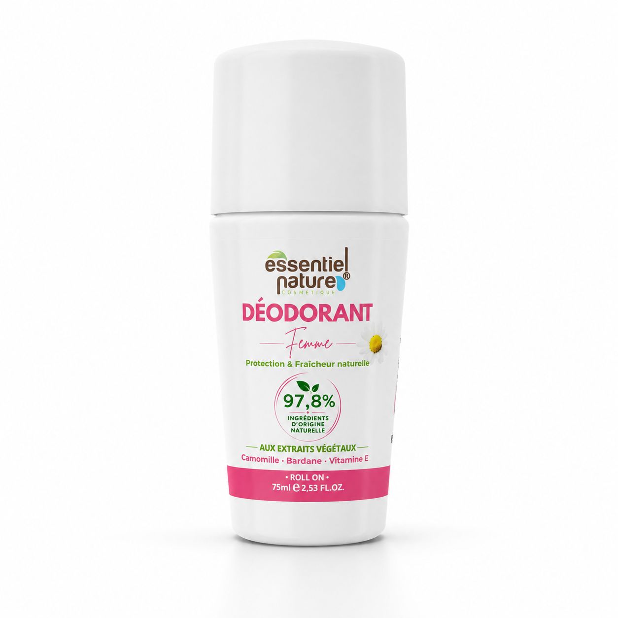 Déodorant Naturel Femme Roll-On 75 ml Déodorant Naturel Femme Roll-On 75 ml