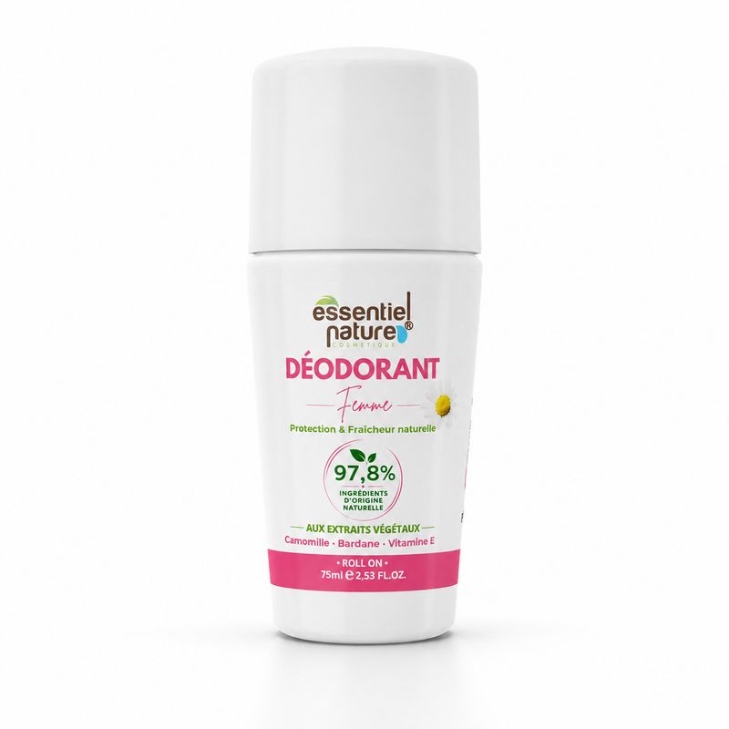 Déodorant Naturel Femme Roll-On 75 ml
