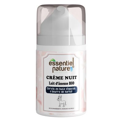 Crema de Noche con Leche de Burra Ecológica Crema de Noche con Leche de Burra Ecológica