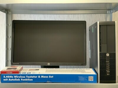 PC System HP 6200 SFF HP 20" Monitor