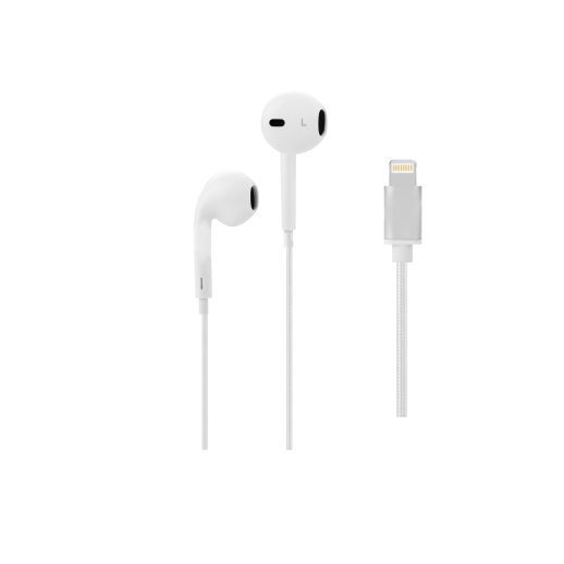 Premium Kopfhörer für iPhone mit Lightning Weiß Premium Kopfhörer für iPhone mit Lightning Weiß