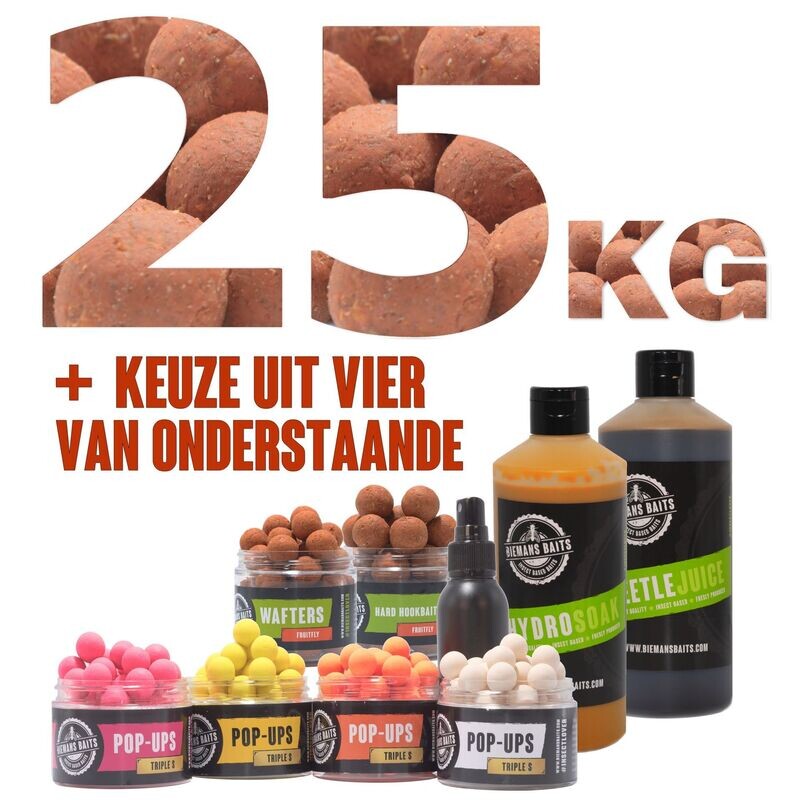 25 kg voordeelpakket  Fruitfly