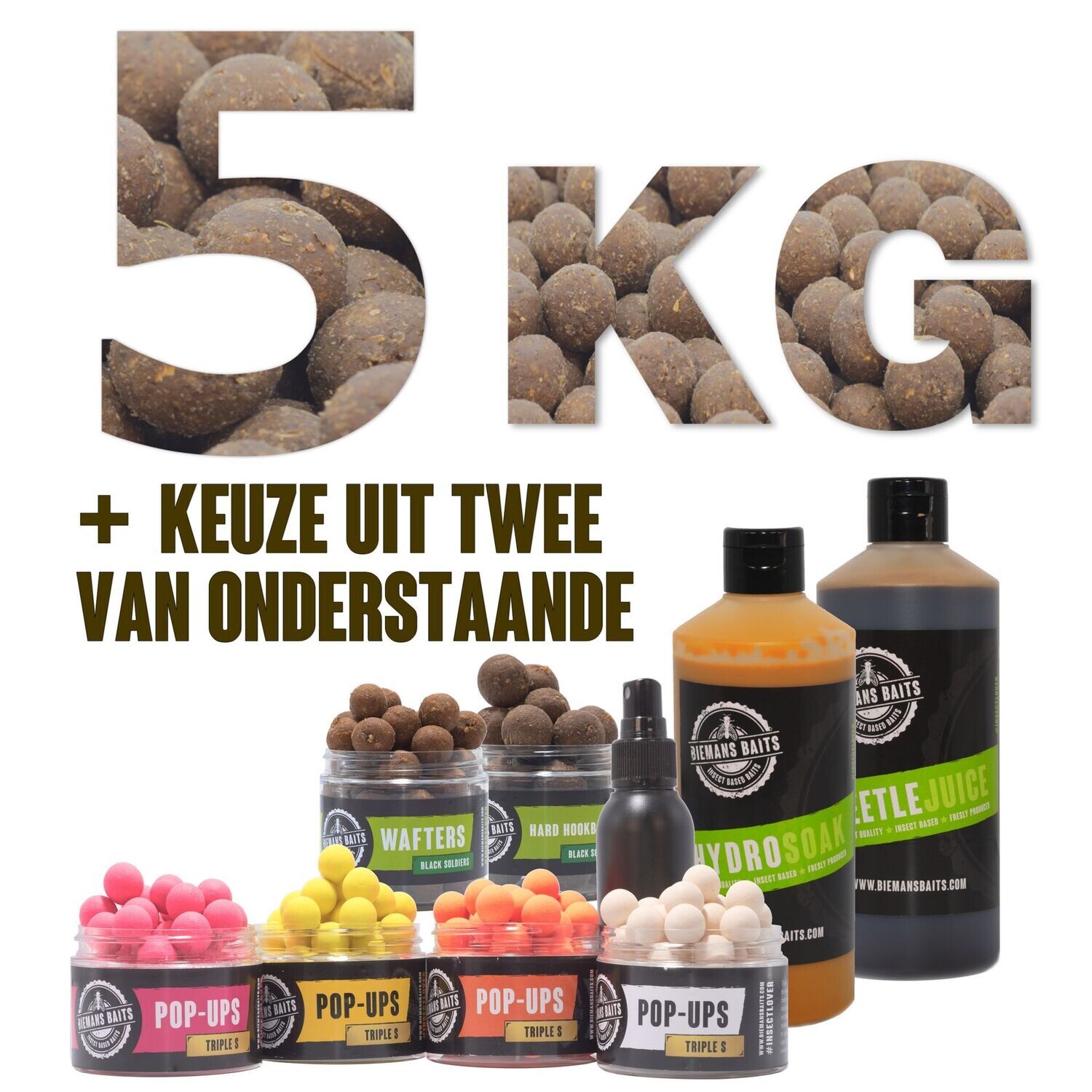 5 kg introductiepakket  Black Soldiers