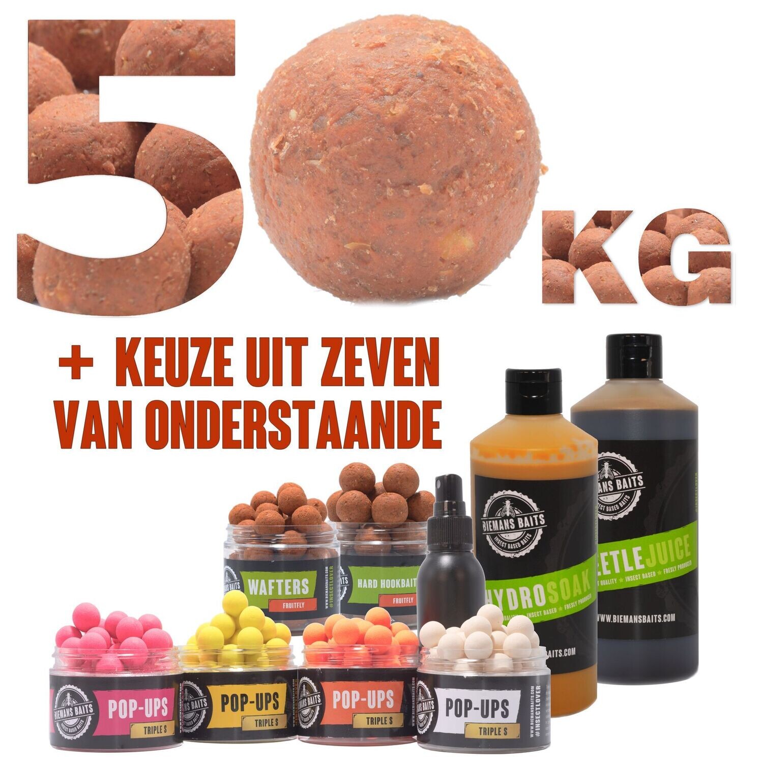 50 kg voordeelpakket  Fruitfly