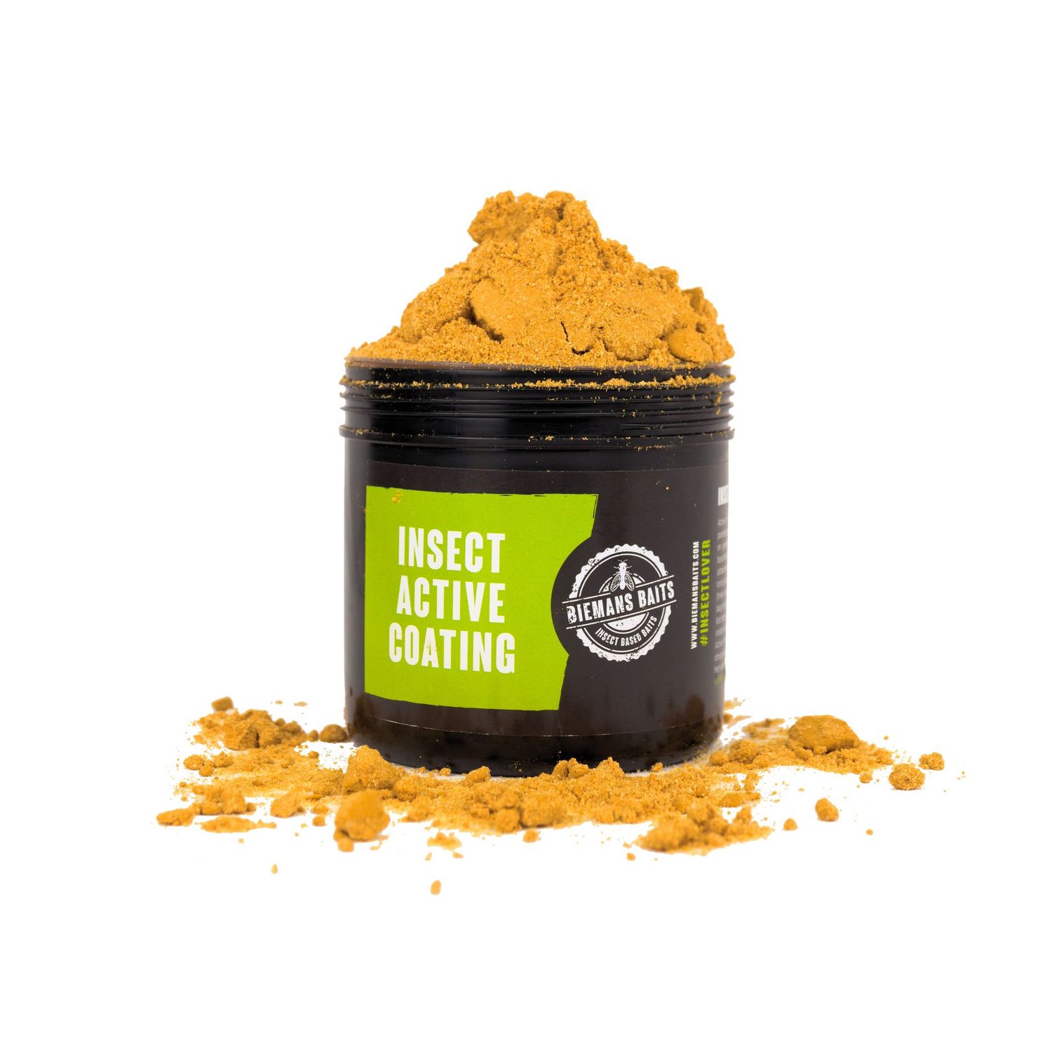 Active powder coating