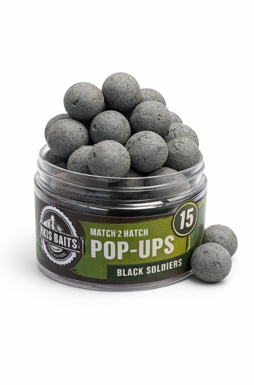 Match2Hatch pop-ups Black Soldiers 15 mm