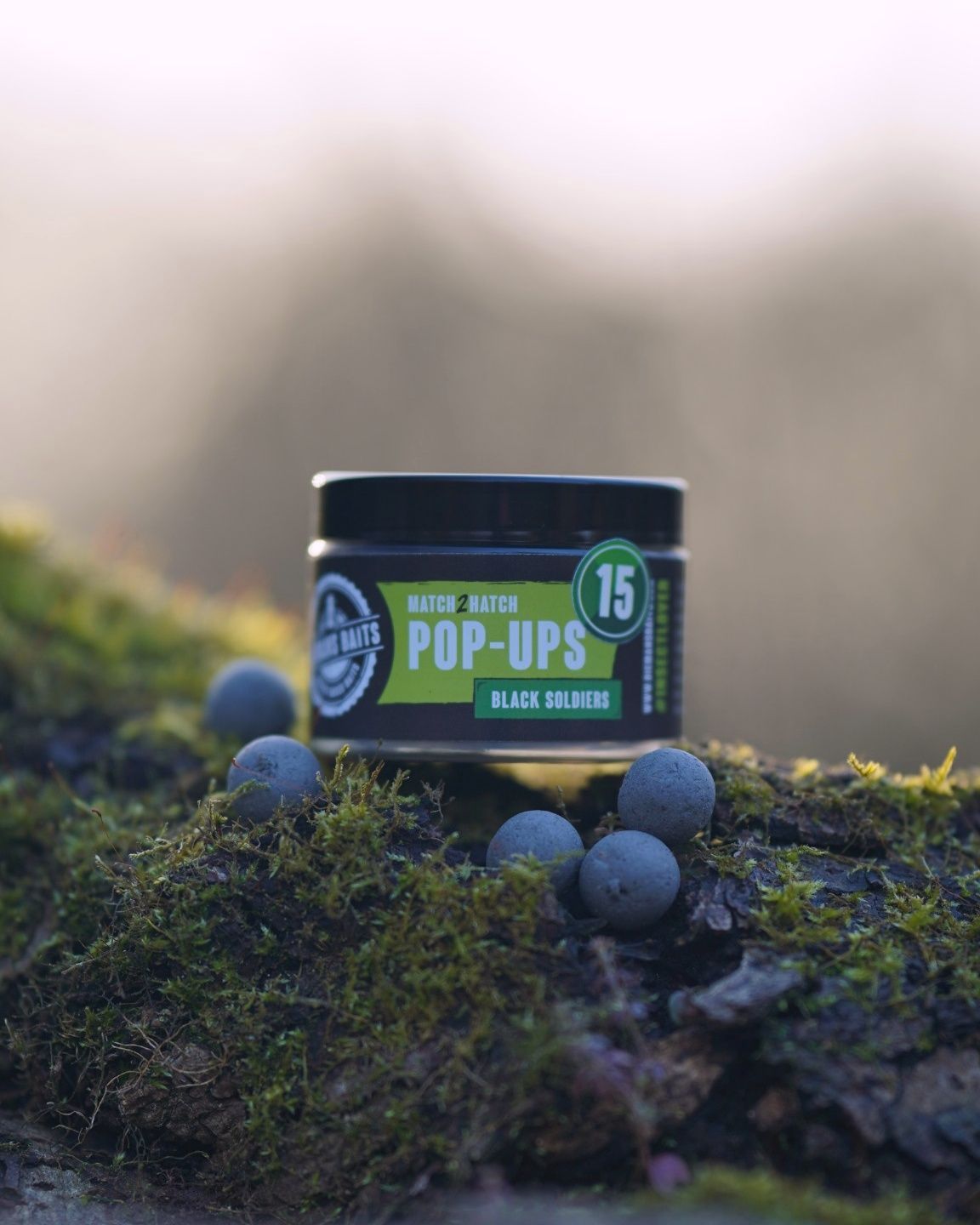 Match2Hatch pop-ups Black Soldiers 15 mm