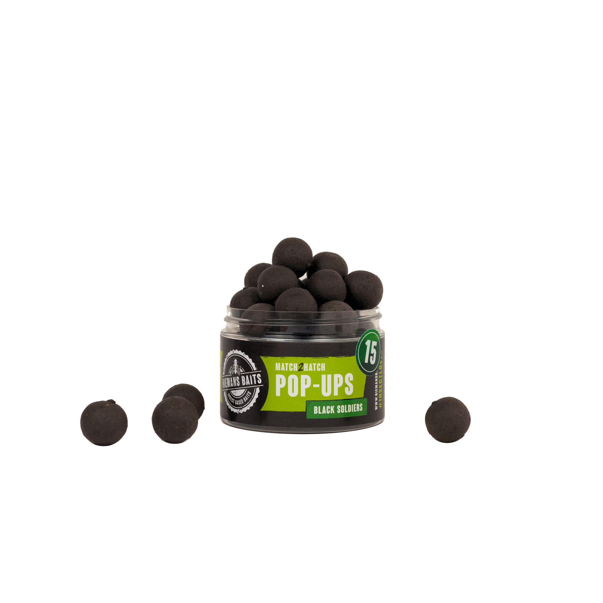 Match2Hatch pop-ups Black Soldiers 15 mm