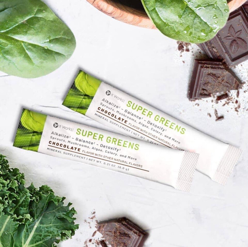5 x Chocolate Greens Individual Packets