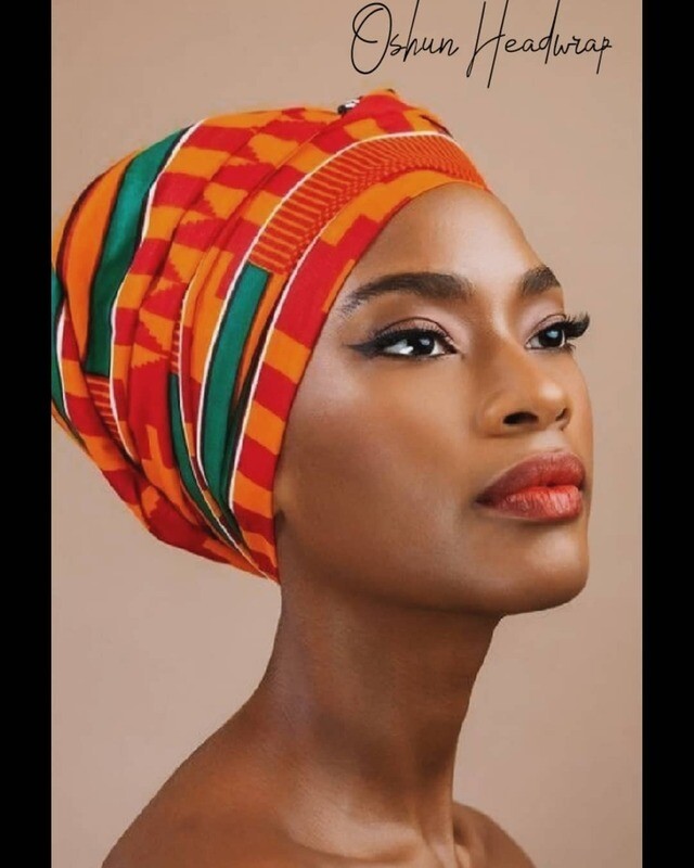 OSHUN PRINT HEADWRAP