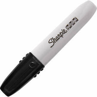 SHARPIE PROFESSIONAL BLACK PK