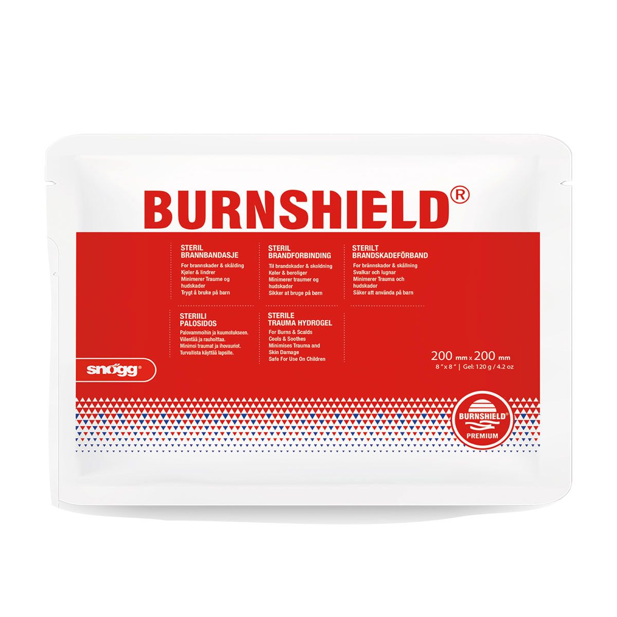 Brannkompress Burnsheild 20x20