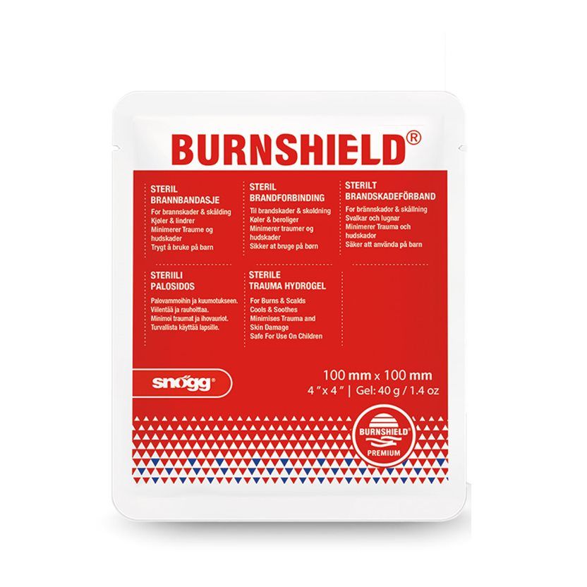 Brannkompress Burnshield 10x10