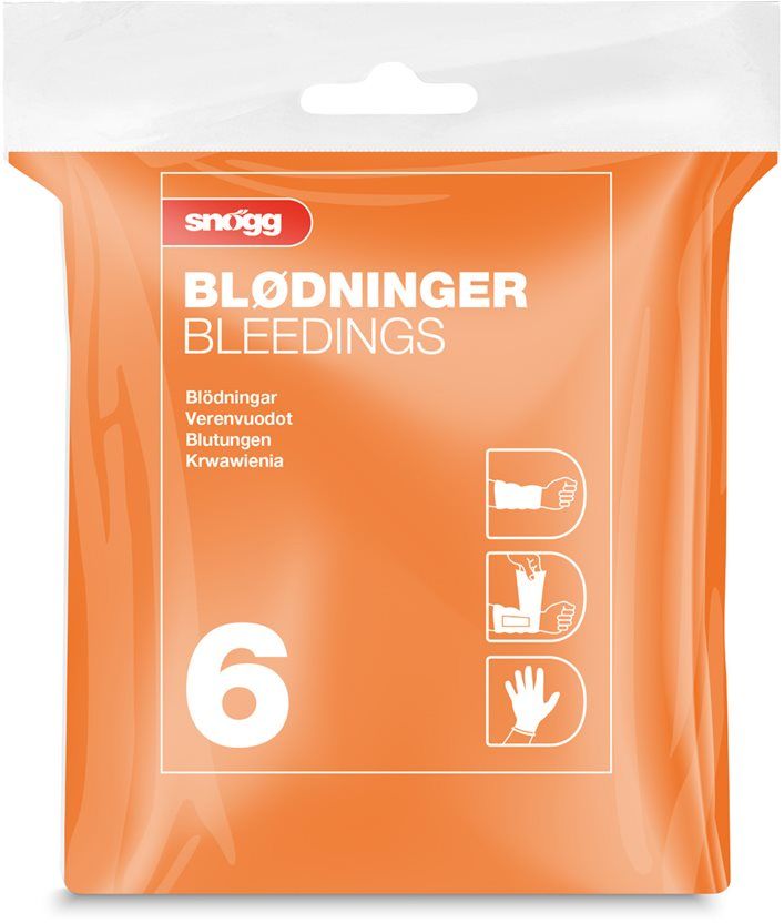 Snøgg Innholdspose 6 Blødninger