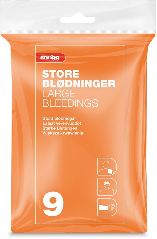 Snøgg Innholdspose 9 Store blødninger
