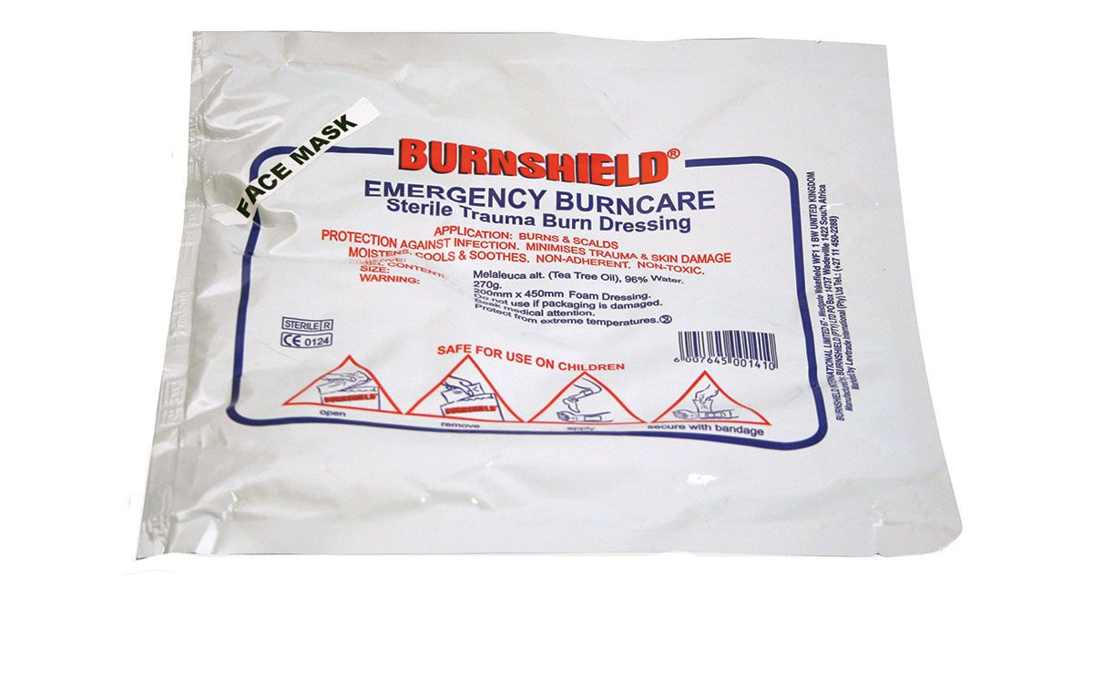 Brannkompress Face 20x45 Burnshield