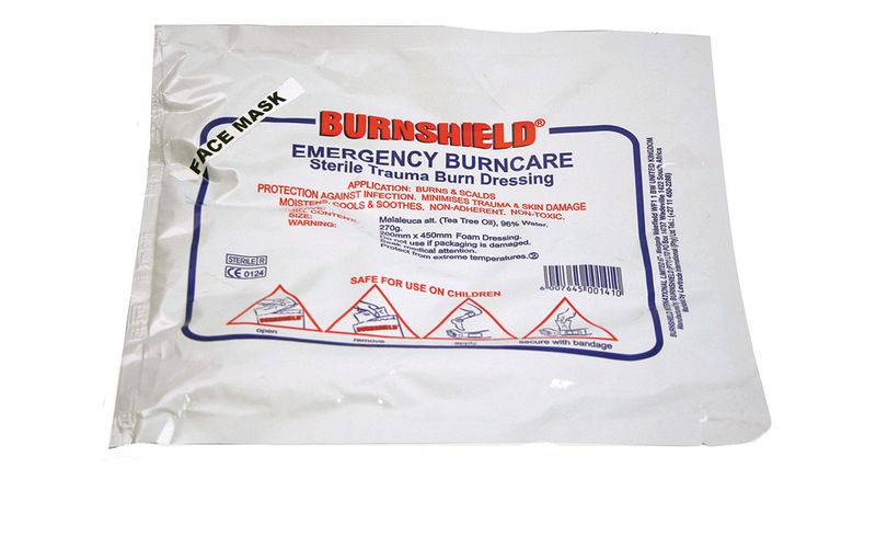 Brannkompress Face 20x45 Burnshield