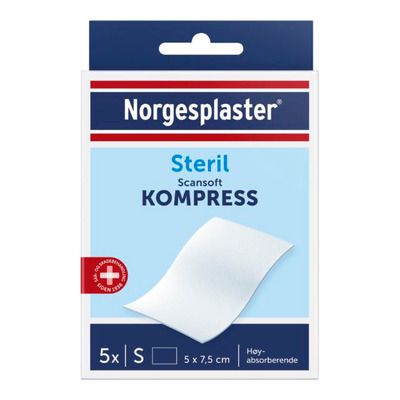 Kompress Scansoft 7,5cm x 10cm 5stk