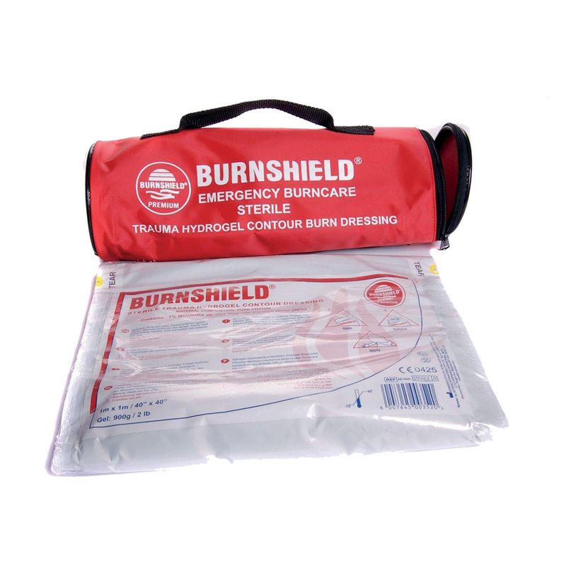 Brannteppe Burnshield 100x100 m/veske