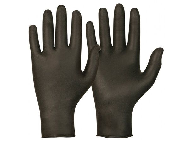 Engangshansker Touch Black
