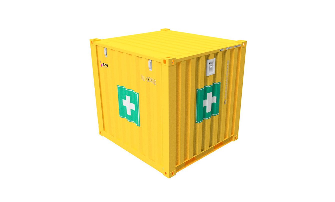 HMS Container 8 fot tom