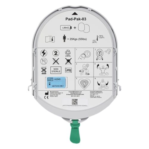 Batteripakke m/ elektroder til hjertestarter SAM360P