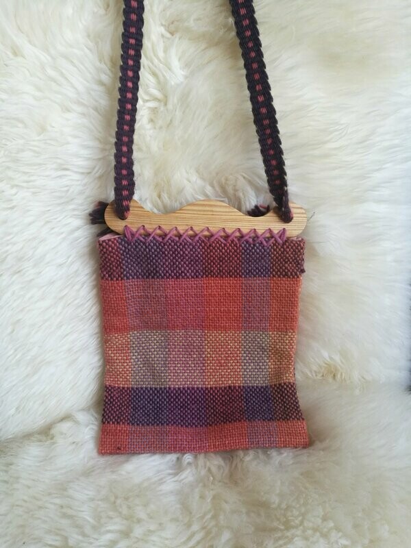 Sac Viking moyen violet/rose