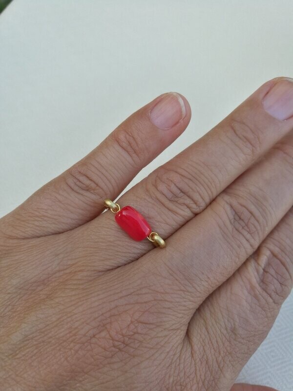 Bague en Bambou de mer