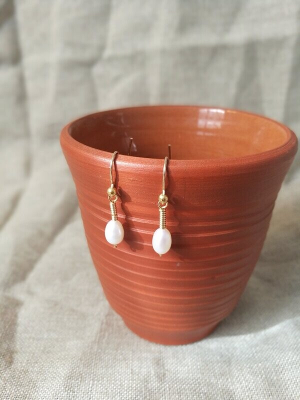 A Londinium, boucles simple en perles