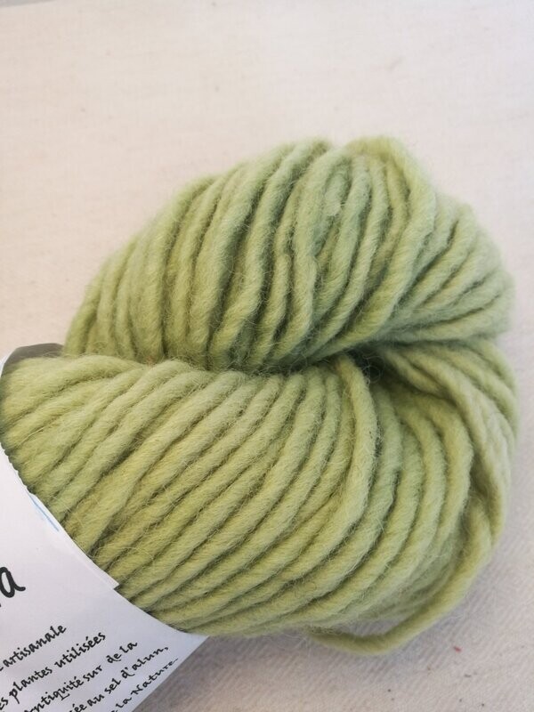 Laine épaisse Vert cobalt