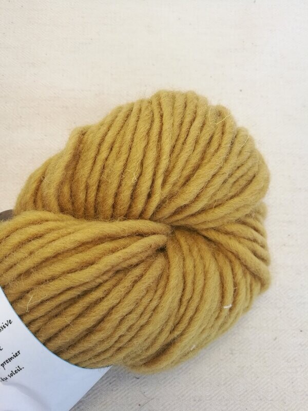 Laine épaisse  Ocre doré
